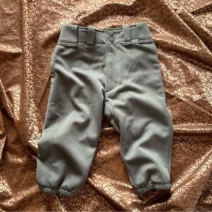 Mizuno Youth Gray Baseball Pants